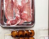 肉巻きみたらし団子作り方1写真
