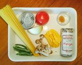 鍋ひとつ☆楽ちんワンポットパスタ作り方1写真