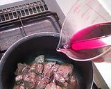 簡単牛肉のトマト煮込み～イタリアンのお味作り方3写真