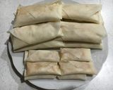 チーズがとろ〜り！簡単シーチキン春巻き作り方4写真