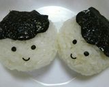 こどもの日☆柏餅風おにぎりとこいのぼり♪作り方4写真