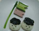 こどもの日☆柏餅風おにぎりとこいのぼり♪作り方5写真