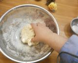 手捏ね☆お寝坊さん専用□朝焼き立て丸パン作り方5写真