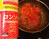 トマトとブルサンチーズのパスタ作り方2写真