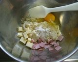 おからDiet♪ハムチーズおからマフィン作り方1写真