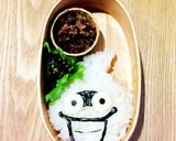 ご飯入れるだけ♡ ウィスパー キャラ弁作り方6写真
