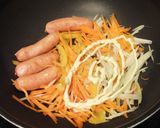 野菜もりもり！簡単ロールキャベツドッグ作り方3写真