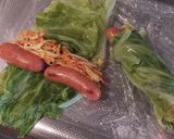 野菜もりもり！簡単ロールキャベツドッグ作り方4写真