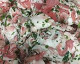 豚コマと大葉のまんまるカツ作り方1写真