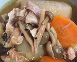 冷凍大根と鶏モモ肉煮作り方4写真