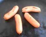 ♪ホットドック焼いちゃいました♡作り方1写真