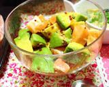 簡単♪マグロとアボカドのからしソース和え作り方11写真