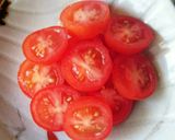 簡単◎チーズとトマトの挟みRITZ作り方1写真