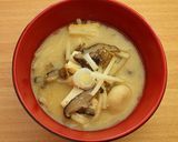 白花豆団子と赤貝の孟宗汁【天狗缶詰】作り方6写真