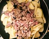 旬の筍★豆腐パプリ炒め作り方8写真