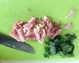 ベーコンと大葉のパスタ作り方1写真