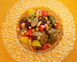 彩り野菜と３種豆のピスト【天狗缶詰】作り方6写真