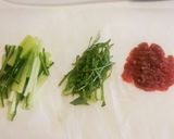 梅と大葉のさっぱりつゆ作り方1写真