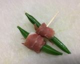 スナップえんどう生ハム巻き作り方3写真