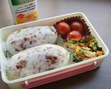 栄養オイルで、漬物天かすオイルおにぎり作り方5写真