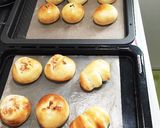 ふわふわ！ハムとゴロゴロチーズの惣菜パン作り方13写真