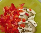 絶品☆ビーガン☆そら豆の入った麻婆茄子作り方2写真