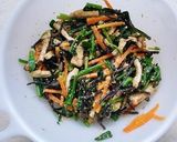 お惣菜屋のほうれん草とひじきの胡麻和え作り方6写真