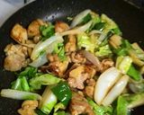 鶏肉と野菜のガーリックバター炒め作り方11写真