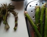 美味しい春の味覚☆山ウドの天ぷら作り方1写真