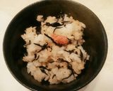 大根炊き込み+タラコひじき混ぜご飯作り方7写真