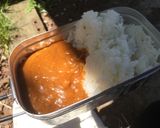 小メスティンでアウトドア　カレー作り方8写真