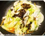 酸辣黑木耳炒高麗菜．柯媽媽の植物燕窩作り方3写真