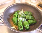 ピーマンの肉詰め　～煮ました。作り方7写真