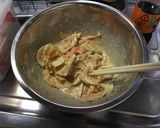 簡単！カット野菜お好み焼き作り方2写真