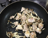 チキンとしめじのさっぱり炒め作り方3写真