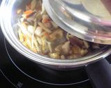 お鍋で炊き込み　鶏五目御飯♪作り方2写真