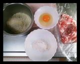 薄切り肉のまんまる豚カツ\(°∀°*)作り方1写真