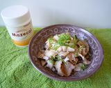 カルシウム満杯！豚肉ときのこのおろし炒め作り方6写真