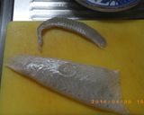 ヒラメの刺身作り方1写真