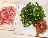 メンマで簡単！なんちゃって青椒肉絲作り方1写真