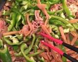 メンマで簡単！なんちゃって青椒肉絲作り方4写真