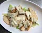 セブンのサラダチキンで簡単ホットサラダ作り方5写真