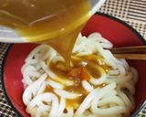 息子宛③「簡単カレーうどん(大盛)」作り方8写真