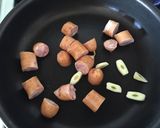 チーコーンエーッグ✿ごてもりドーッッッグ作り方3写真