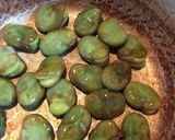 そら豆の甘辛煮作り方3写真