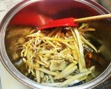 【常備菜】ゴボウとしめじのピリ辛甘酢漬け作り方4写真