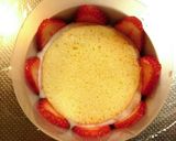 1歳の誕生日＊イチゴヨーグルトケーキ作り方10写真