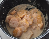 味見がとまらん♡さつまいもの甘酒ミルク煮作り方4写真