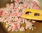 たけのこと豚ひき肉の絡め煮作り方3写真