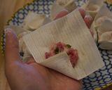 台湾☆子供がよく食べる♪豚肉ワンタン作り方5写真
